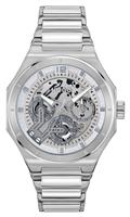 HUGO Men's Silver Colour Grail Skeleton Bracelet Watch