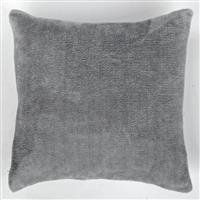 Argos Home Plain Super Soft Fleece Cushion - Grey - 43x43cm