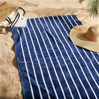 Habitat Blue Skinny Stripe Beach Towel
