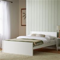 Argos Home Jenson Double Wooden Bed Frame - White