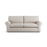 Habitat Molton Fabric 3 Seater Sofa - Natural