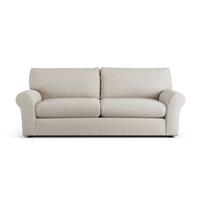 Habitat Molton Fabric 4 Seater Sofa - Natural