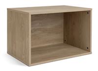 Habitat Rubrics Modular Single Large Shelf Unit - Oak