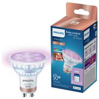 Philips WiZ GU10 4.7W Smart LED Light Bulb - Pack of 1