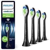 Philips Sonicare Optimal White Toothbrush Heads Black 4 Pack