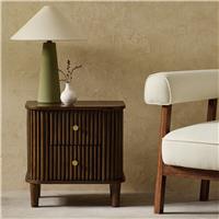 Habitat Kendi Side Table - Walnut