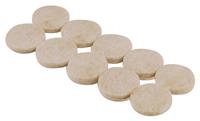 Argos Home Felt Gard 19mm Round Pads - 20 Pack