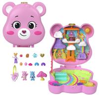 Polly Pocket x Care Bears Dolls & Playset with Toy Car