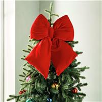 Habitat Large Red Bow Christmas Decoration