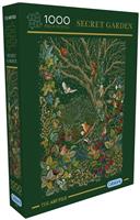 Gibsons The Art File Secret Garden 1000 Piece Puzzle