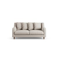 Habitat Swift Fabric 2 Seater Sofa - Natural - Dark Leg
