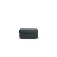 Habitat Holmfirth Fabric Footstool - Charcoal