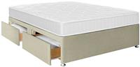Argos Home Elmdon Kingsize 4 Drawer Divan Bed - Natural