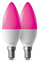 Tapo L430C 2-pack E14 Smart Dimmable Multicolour Light Bulb