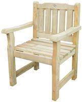 Forest Rosedene Wooden Garden Chair - Natural