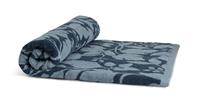 Habitat Foliage Bath Sheet - Navy