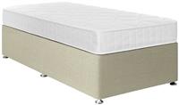 Argos Home Dalham Memory Single Divan Bed - Natural