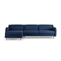 Habitat Turnmill Left Hand Corner Sofa - Navy