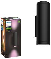 Philips Hue Appear Outdoor Wall Light - Black