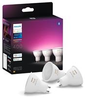 Philips Hue GU10 4.2W Smart Light Bulb - Pack of 3
