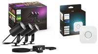 Philips Hue Lily White and Colour Smart LED Outdoor Spikes