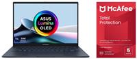 ASUS Zenbook 14 OLED 14in U7 16GB 1TB Laptop Bundle - Blue