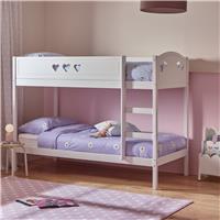 Argos Home Mia Single Bunk Bed - White