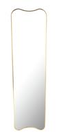 Argos Home Gold Full Length Curved Wall Mirror - 140x40cm