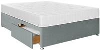 Argos Home Winslow Kingsize 2 Drawer Divan Bed - Grey