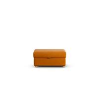 Habitat Holmfirth Fabric Footstool - Orange