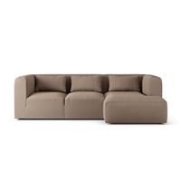 Habitat Lars Right Hand Corner Sofa - Biscuit - Ash Leg