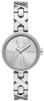 Armani Exchange Ladies Silver Stainless Steel Bracelet Watch