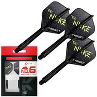 Target Luke Littler K-Flex No.6 Medium Flight & Shaft System