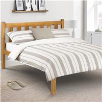 Julian Bowen Poppy Double Wooden Bed Frame - Pine