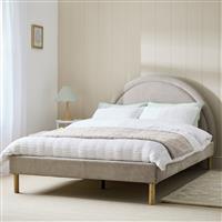 Habitat Sol Double Fabric Bed Frame - Grey
