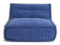 Habitat Estelle Quilted Bean Bag - Blue