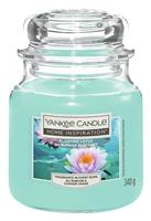 Yankee Home Inspiration Medium Jar Candle - Floating Lotus
