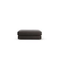 Habitat Ayr Velvet Footstool - Grey
