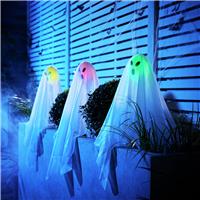 Argos Home Pack of 3 Halloween Light Up Ghosts Decoration