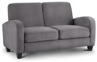 Julian Bowen Vivo Fabric 3 Seater Sofa - Grey