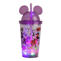 Disney Mickey & Minnie Mouse Light Up Sipper Soda Cup -570ml