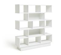 Argos Home Cubes Wide Shelving Unit - White