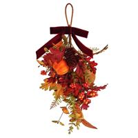 Argos Home Faux Floral Autumn and Halloween Swag