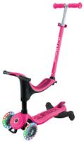 Globber Go Up Sporty Lights 360 - Deep Pink
