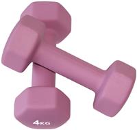 Pro Fitness Neoprene Dumbbells - 2 x 4kg