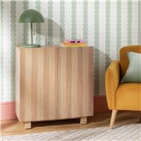 Habitat Cyril 2 Door Small Sideboard - Oak