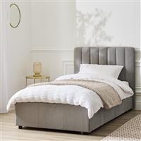 Argos Home Pandora Single Drawer Storage Bed Frame - Grey