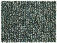 Origins Blue Wool Shaggy Rug - 230x160cm
