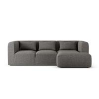 Habitat Lars Right Hand Corner Sofa - Charcoal - Ash Leg