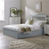 Argos Home Aspley Kingsize Wooden End Lift Ottoman Bed- Grey